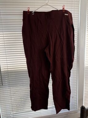 Rafaella Burgundy Stretch Trousers
